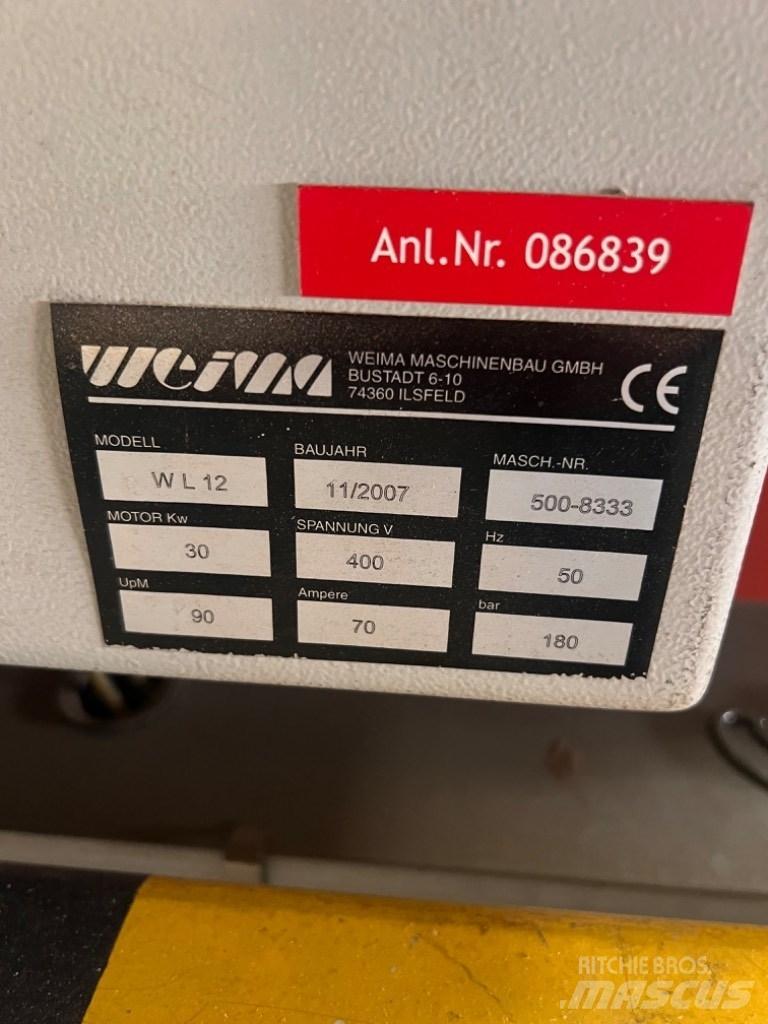 Weima HWV 3000 / WL12 Trituratori di rifiuti