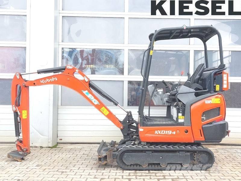 Kubota KX 019-4 LPG Miniescavatori