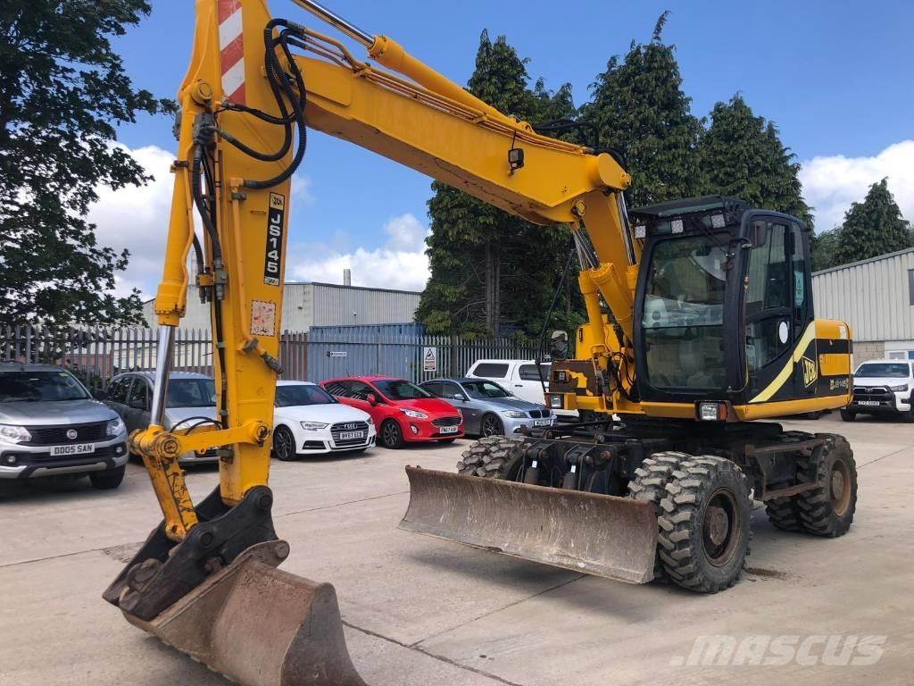 JCB JS145W Escavatori gommati