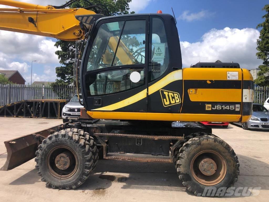 JCB JS145W Escavatori gommati
