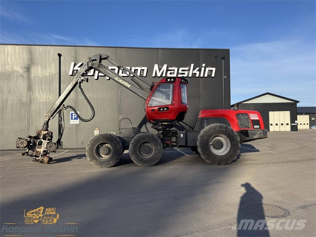 Komatsu 951 Abbattitrici, Disboscatrici