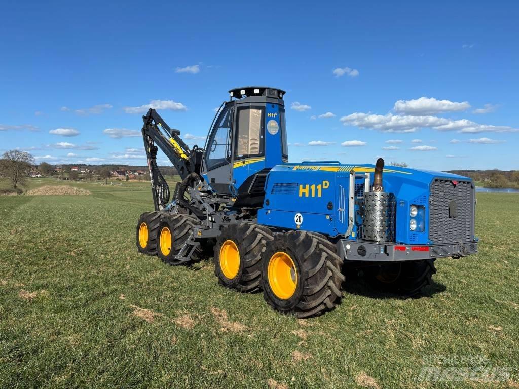 Rottne H11D Abbattitrici, Disboscatrici