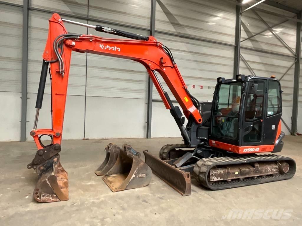 Kubota KX 080-4 A Escavatori medi 7t - 12t