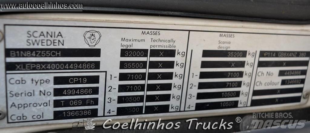 Scania 114 G 380 Autocarro agricolo / grano
