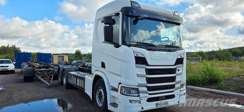 Scania R 500 Camion con gancio di sollevamento