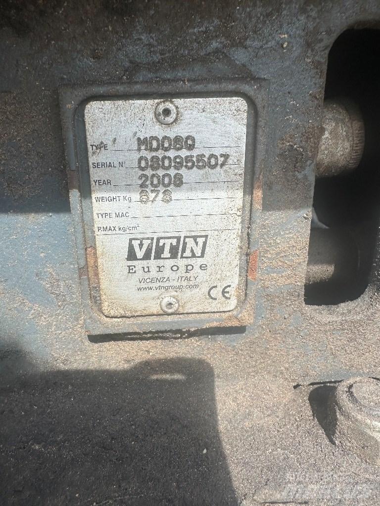 VTN MD080 Escavatori cingolati