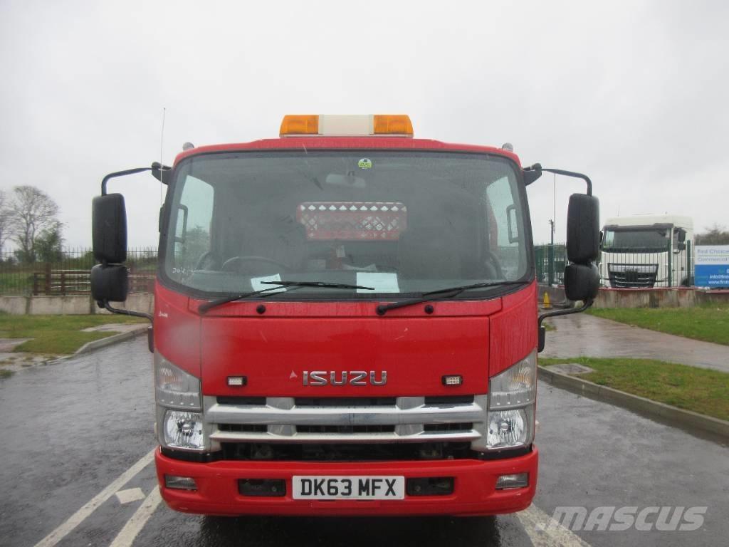 Isuzu N 75.190 Autocarro pianale / argano