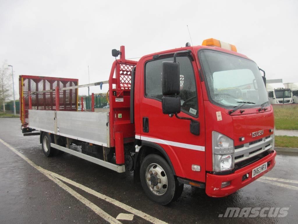 Isuzu N 75.190 Autocarro pianale / argano