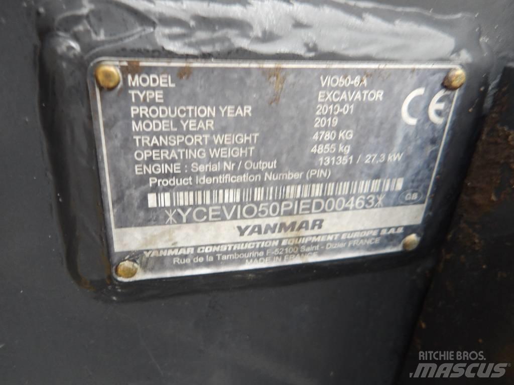 Yanmar Vio 50 Miniescavatori