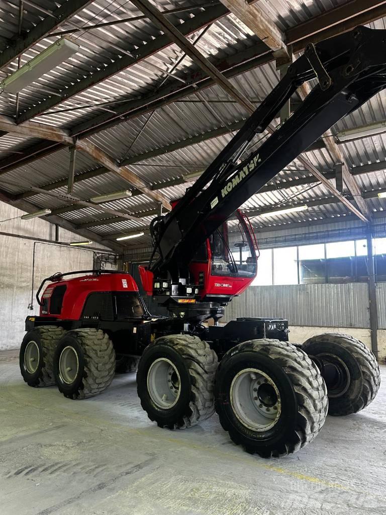 Komatsu 931 XC Abbattitrici, Disboscatrici