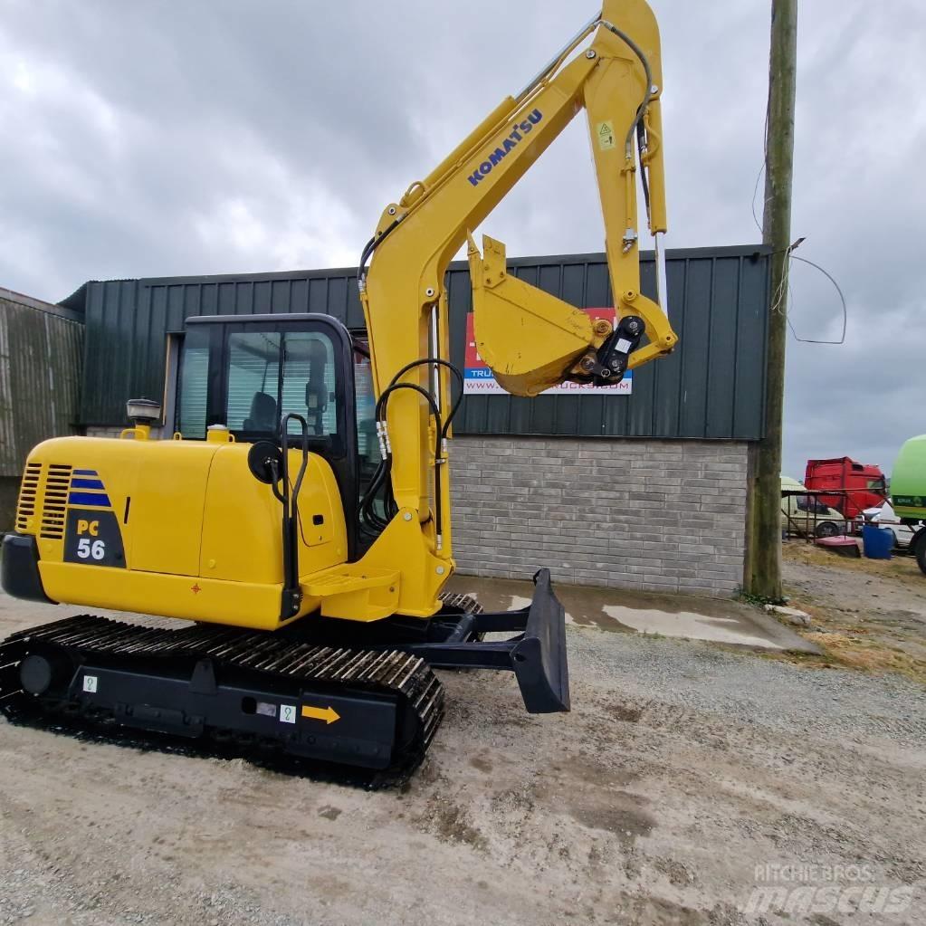 Komatsu PC56-7 Miniescavatori