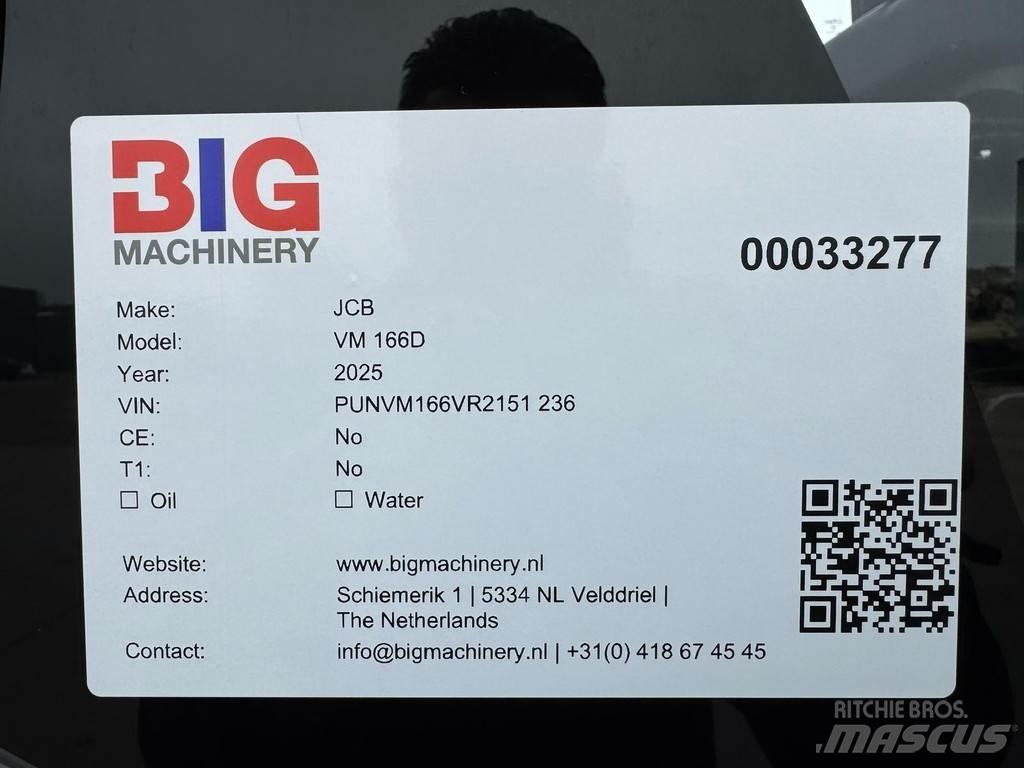 JCB VM166D Rulli monotamburo