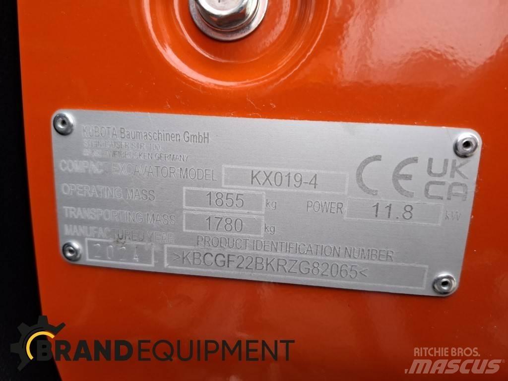 Kubota KX019-4 Miniescavatori