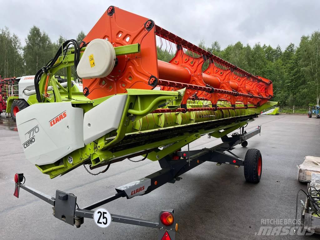 CLAAS CERIO 770 Testate per mietitrebbie