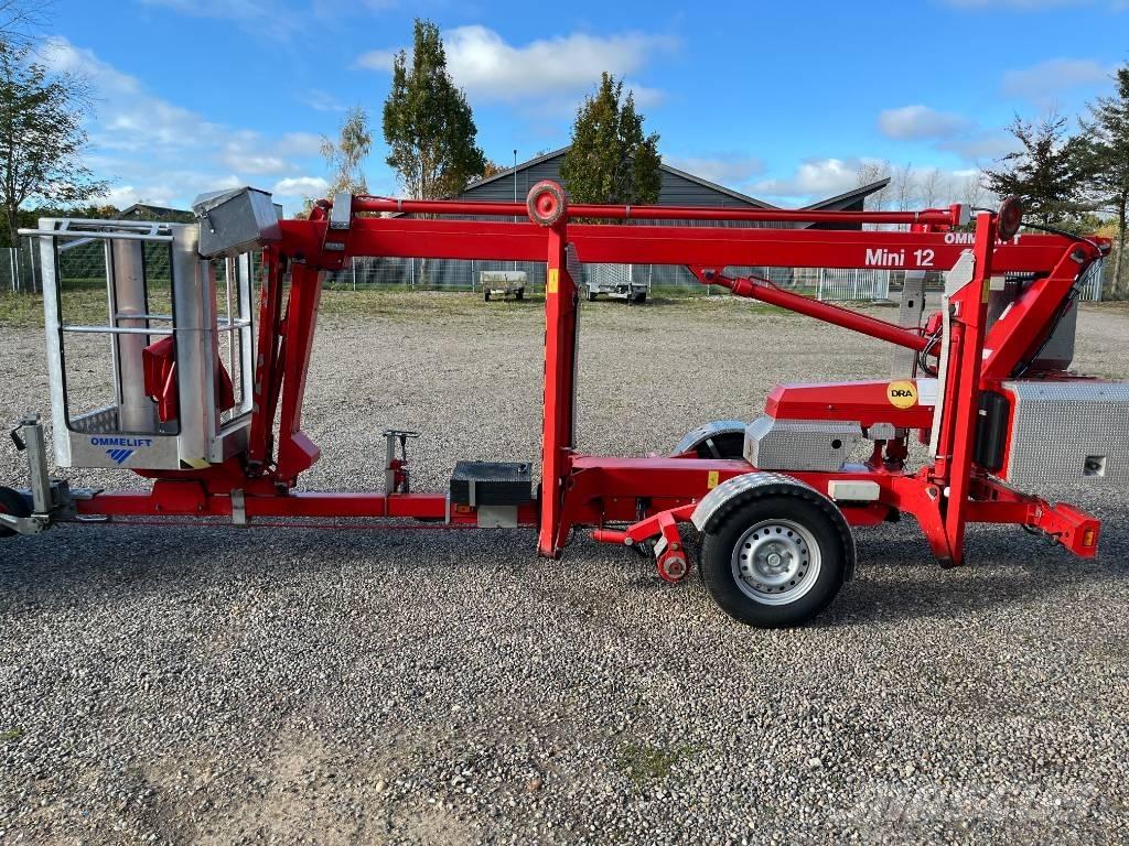 Omme Mini 12 EBJ Piattaforme aeree su rimorchio