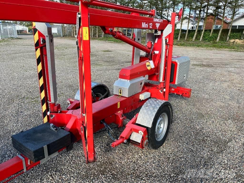 Omme Mini 12 EBJ Piattaforme aeree su rimorchio