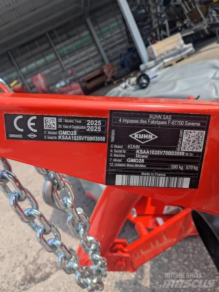 Kuhn GMD 28 Falciatrici