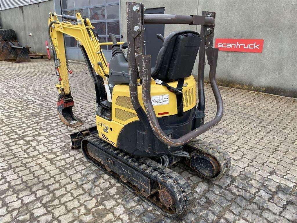 Yanmar VIO12 Escavatori gommati