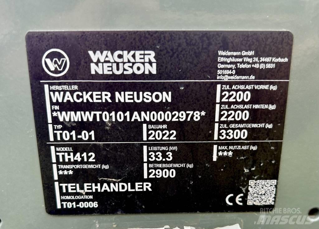 Wacker Neuson TH 412 Sollevatori telescopici
