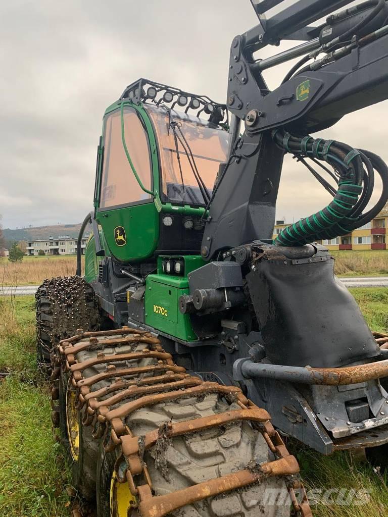 John Deere 1070G Abbattitrici, Disboscatrici
