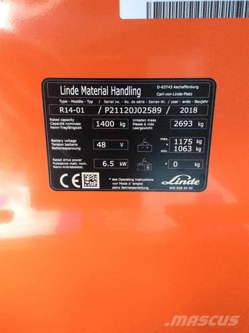 Linde R14 Carrello retrattile