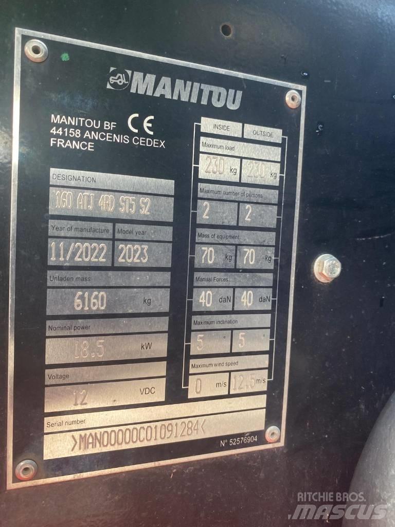 Manitou 160 ATJ Piattaforme a braccio articolato