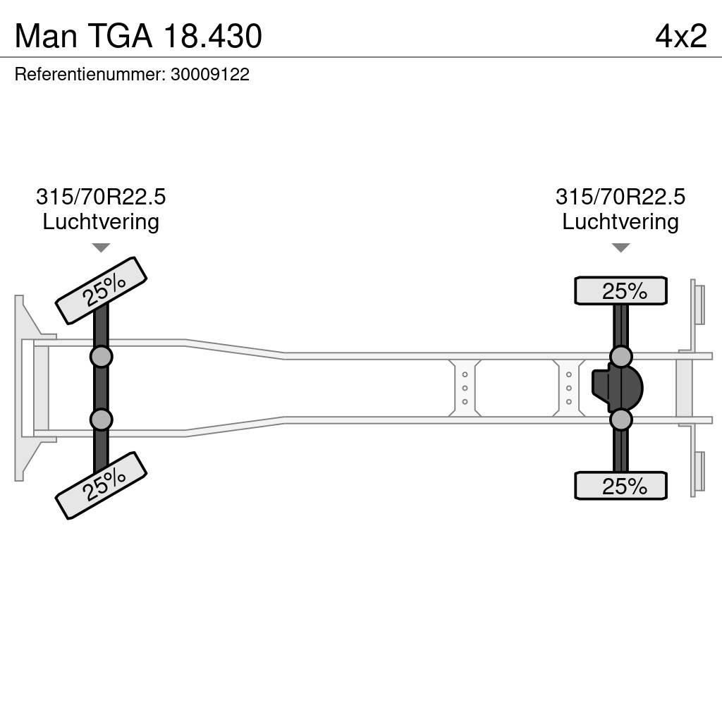 MAN TGA 18.430 Camion portacontainer