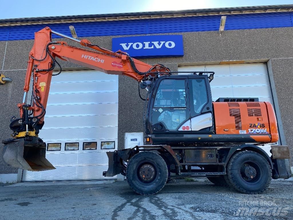 Hitachi ZX170w-6 2P Escavatori gommati