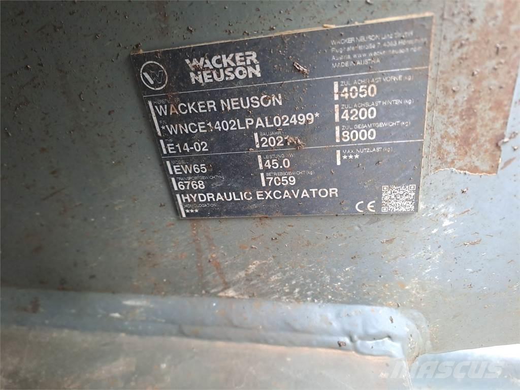 Wacker Neuson EW65 Escavatori gommati