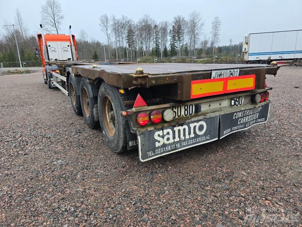 Samro SR 334 Semirimorchi portacontainer