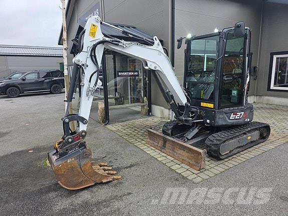 Bobcat E27z Miniescavatori