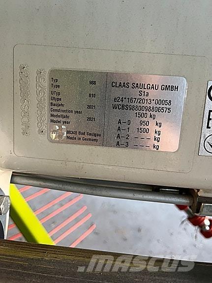 Claas Liner 2900 Falciandanatrici
