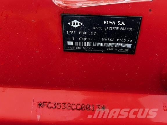 Kuhn FC353 GC Falciatrici