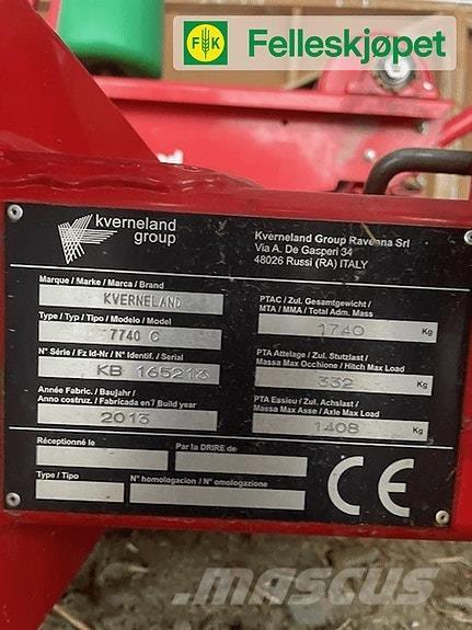 Kverneland 7740C Ranghinatori