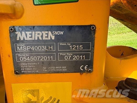 Meiren MSP4003LH Lame spazzaneve e aratri