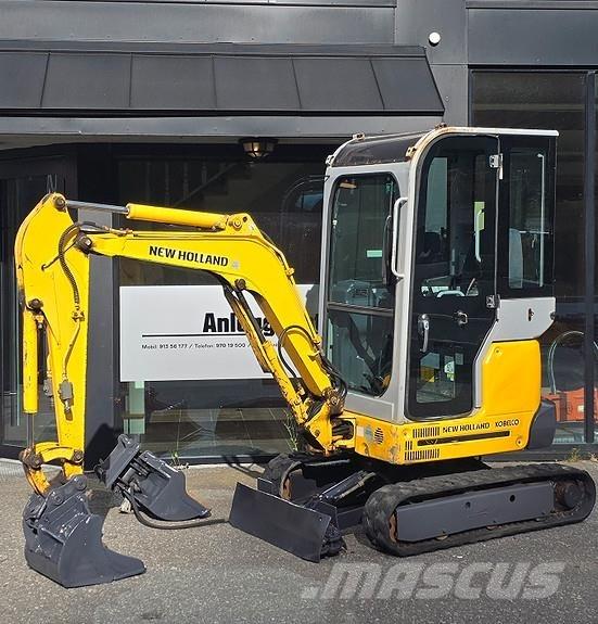 New Holland E18SR Miniescavatori