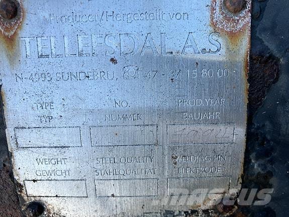 Tellefsdal K3000P Lame spazzaneve e aratri