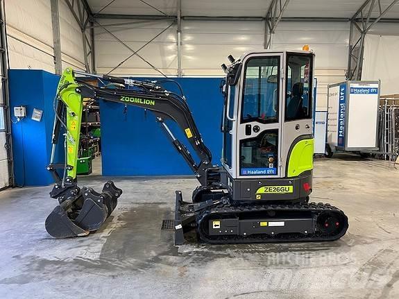 Zoomlion ZE26GU Miniescavatori
