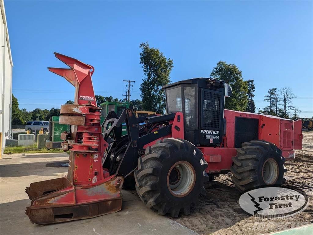 Prentice 2670D Abbattitrici cingolate e macchine forestali