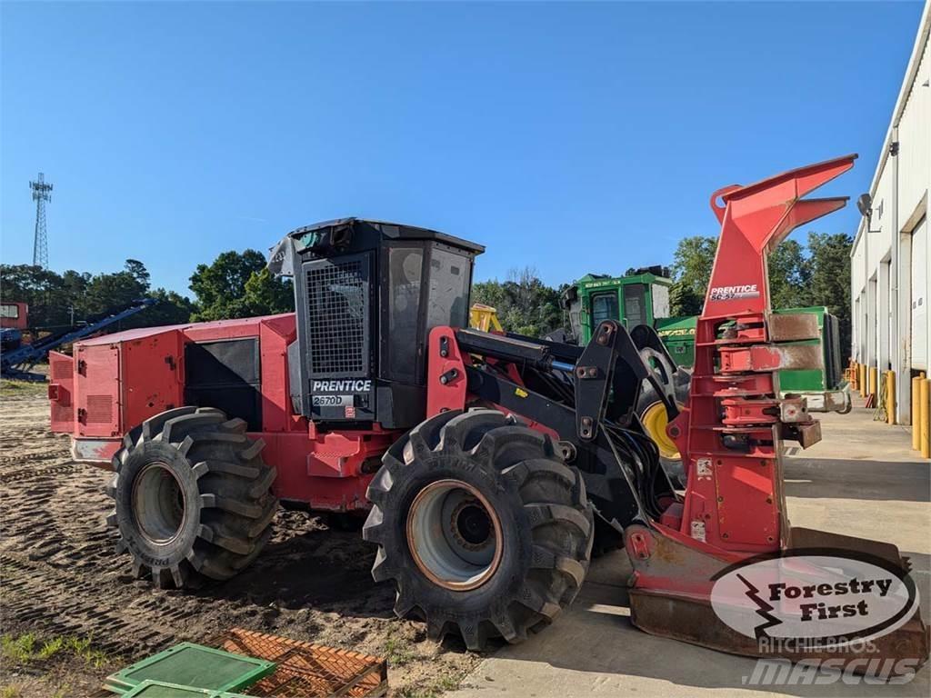Prentice 2670D Abbattitrici cingolate e macchine forestali