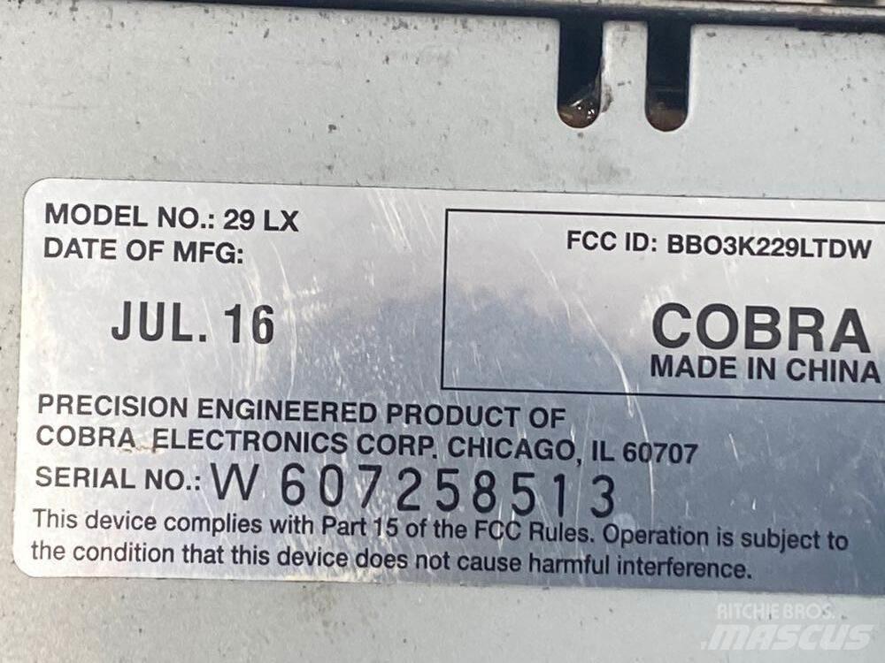 Cobra 29LX Componenti elettroniche
