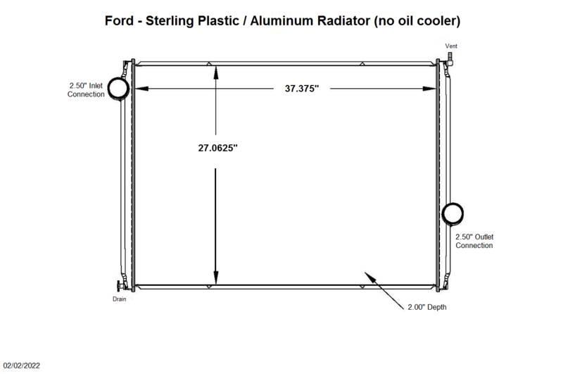 Ford L9000 Radiatori