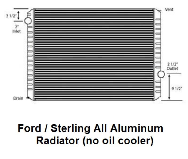 Ford L9500 Radiatori