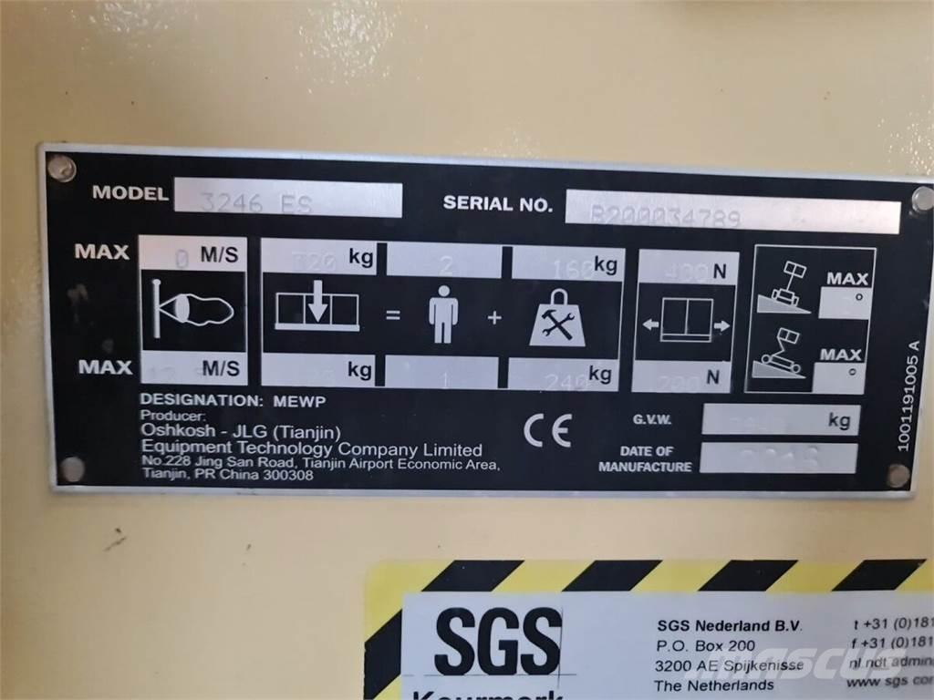 JLG 3246ES Piattaforme a pantografo