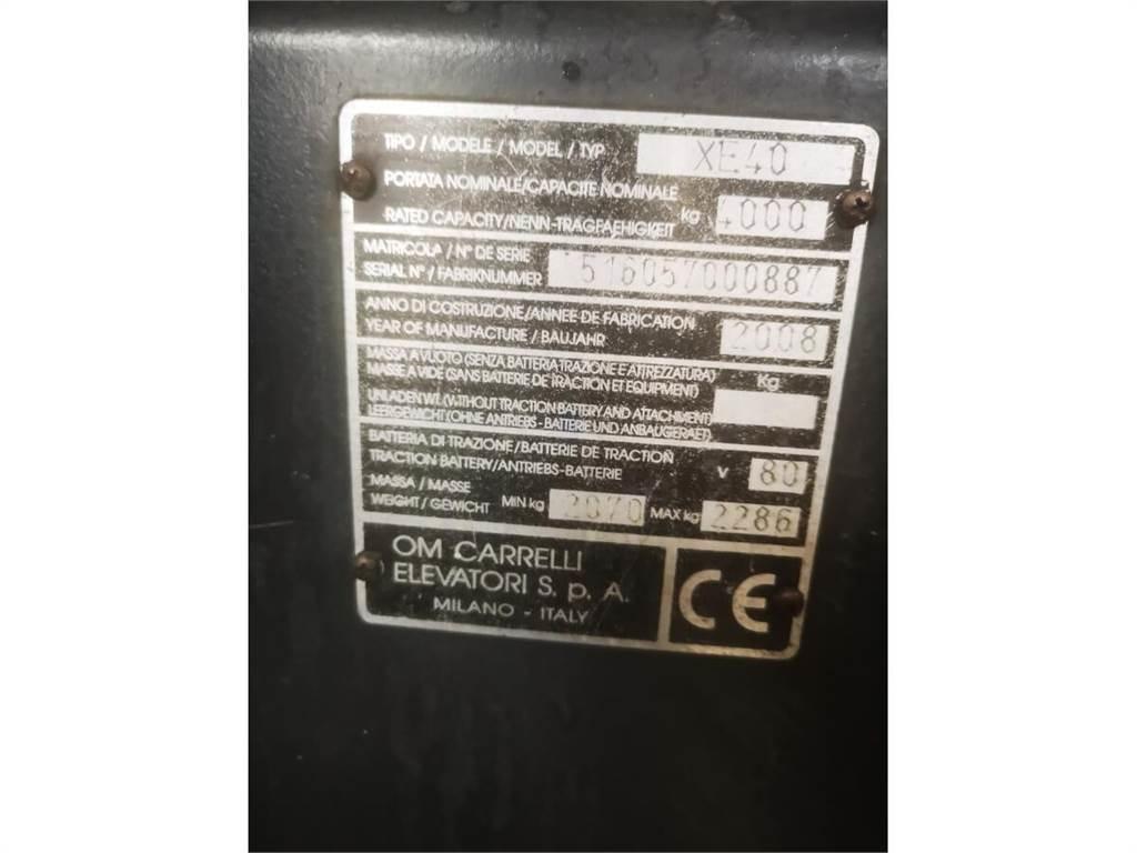 OM XE40 Carrelli elevatori elettrici