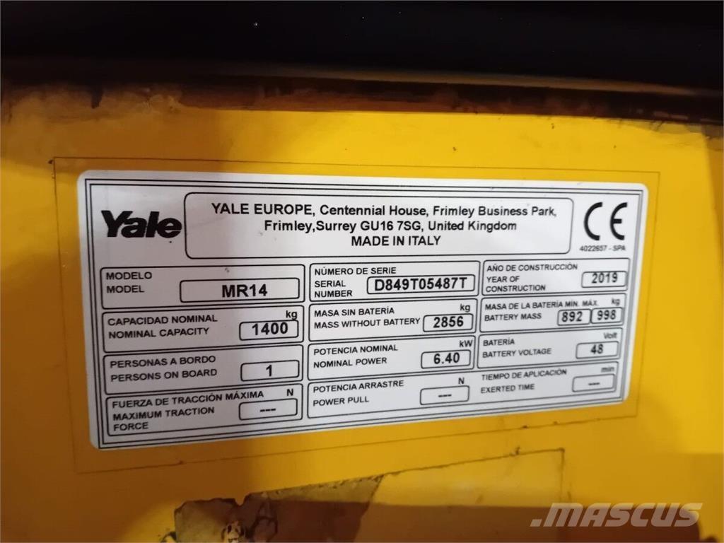 Yale MR14 Carrello retrattile