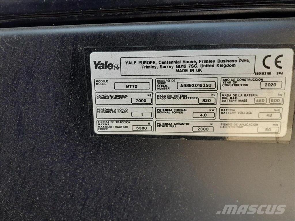 Yale MT70 Movimentazione Materiali - Altro