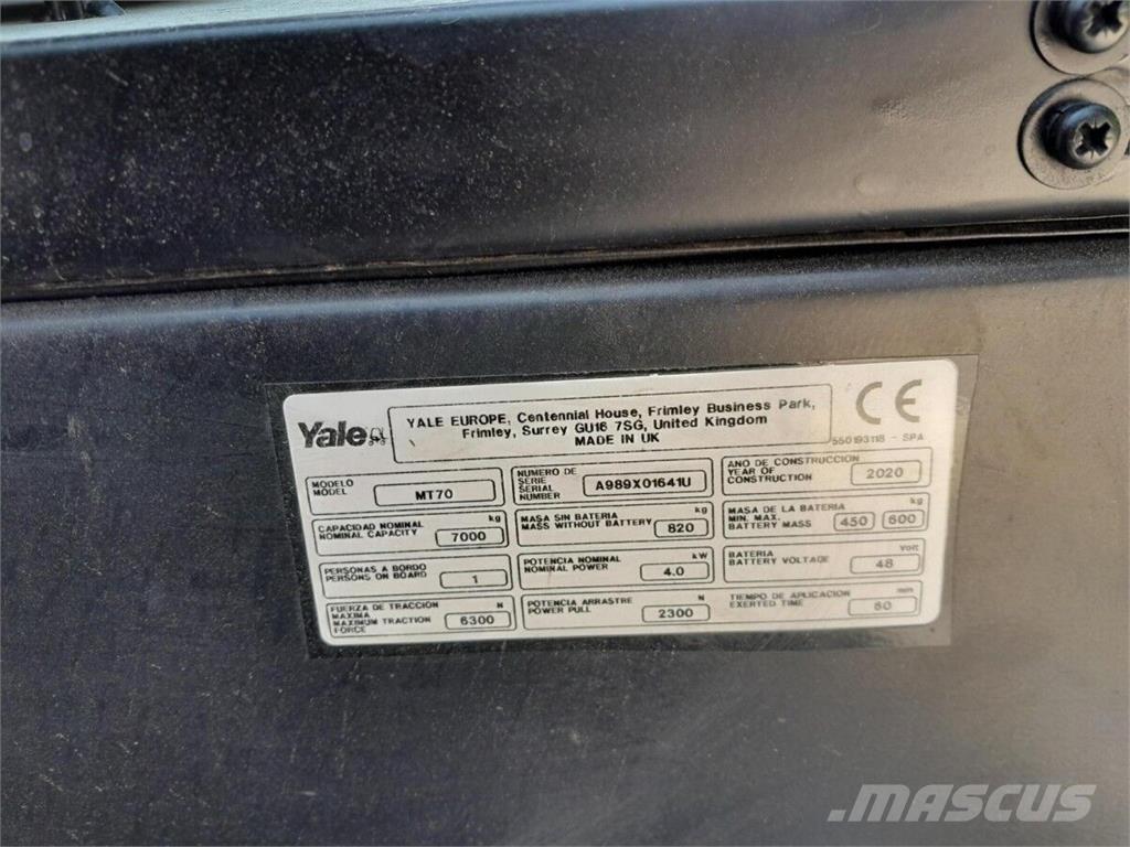 Yale MT70 Movimentazione Materiali - Altro