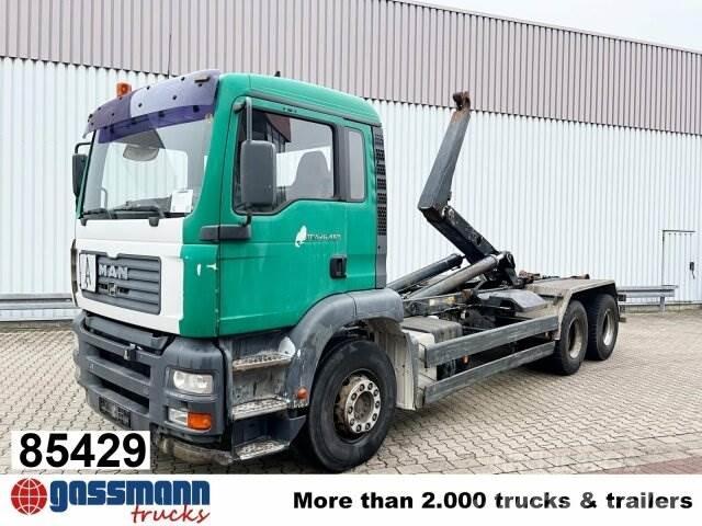 MAN TGA 26.463 6x4 BB Camion con gancio di sollevamento
