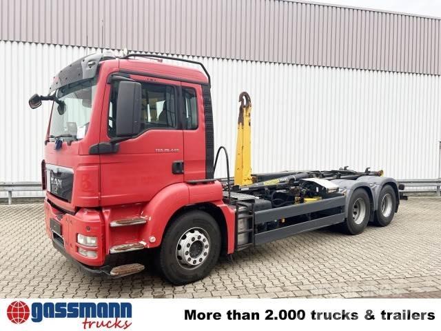 MAN TGS 26.440 6X4 BL Camion con gancio di sollevamento
